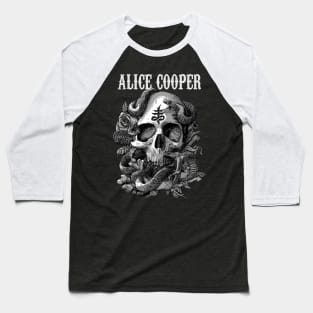 ALICE COOPER BAND MERCHANDISE Baseball T-Shirt